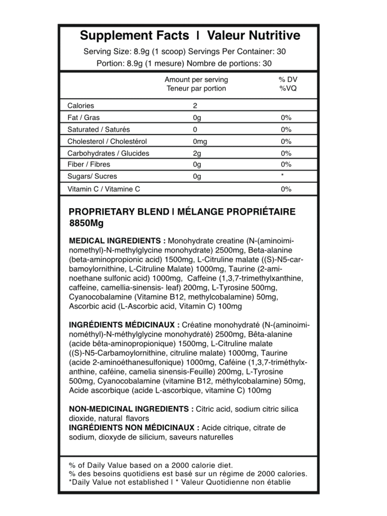 Fired-Up | Pre-workout